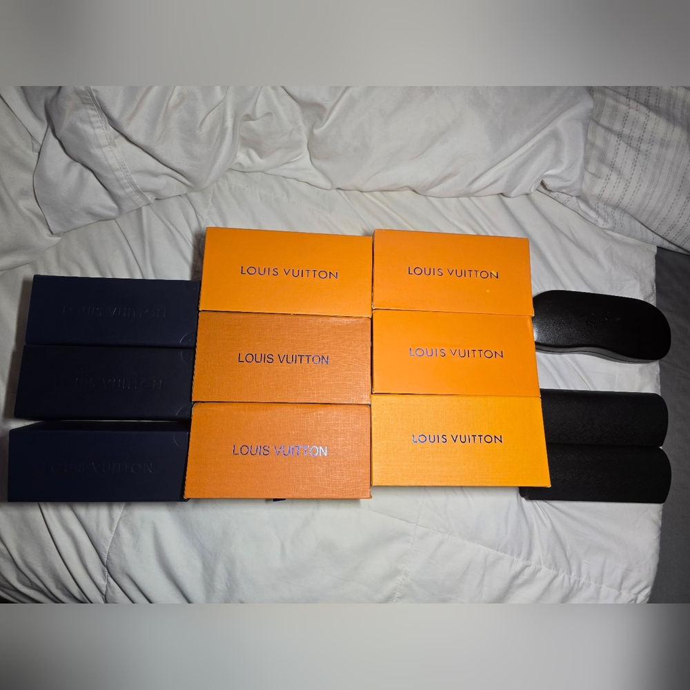 Empty Louis Vuitton | Prada | Rayban Authentic Sunglass Cases/Boxes